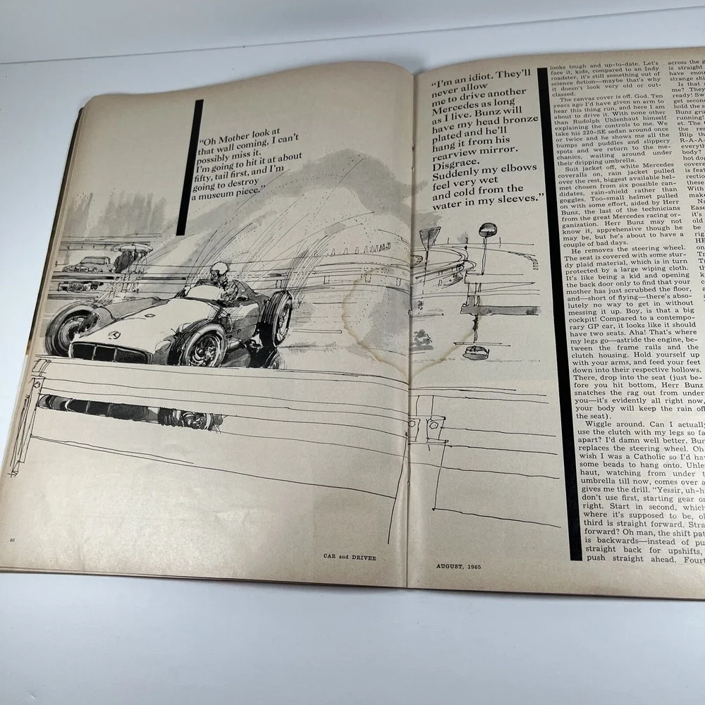 August 1965 Car‎ and Driver Indianapolis 500 Plymouth Sport Fury Cortina GT (1)